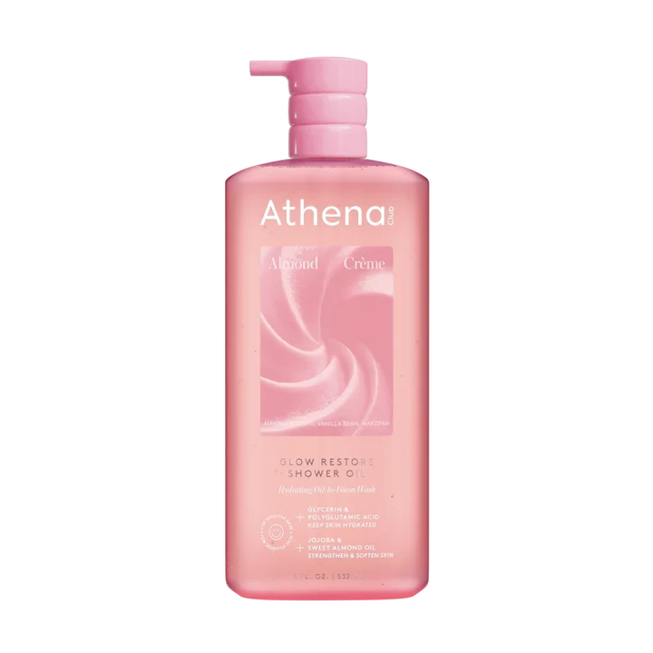 Glow Restore Shower Oil I1 Almond Crème