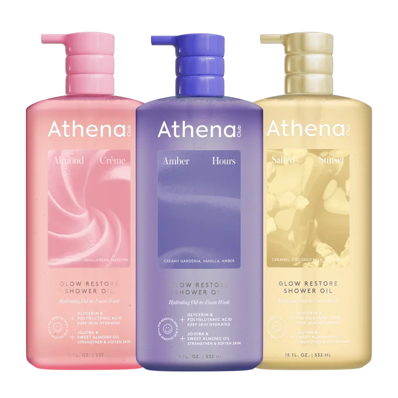 Glow Restore Shower Oil Trio D1